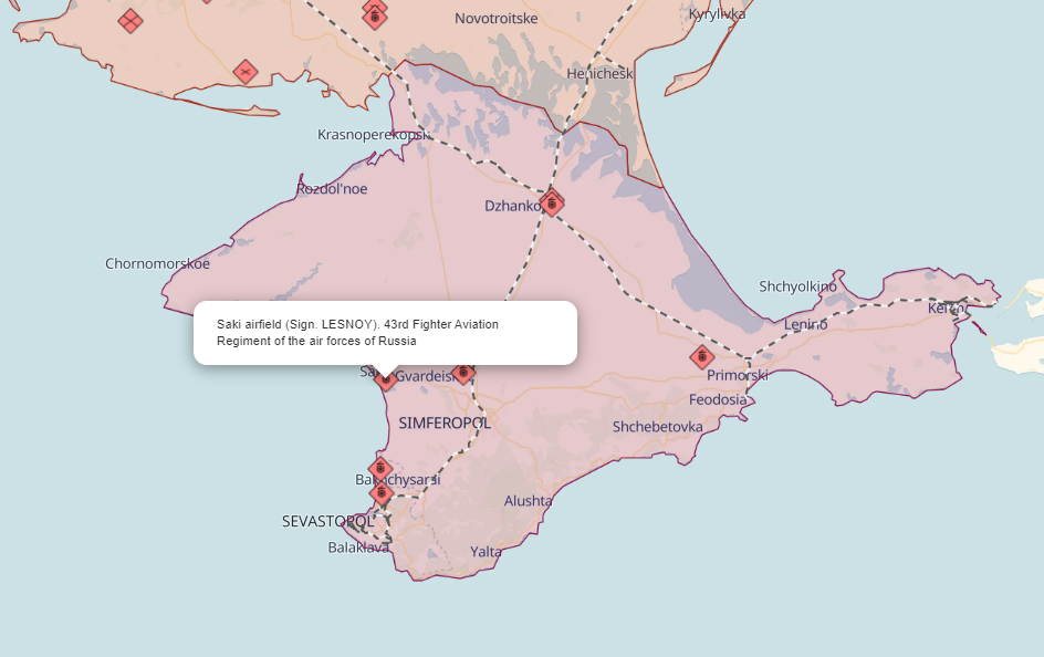 Saki airfield under attack: Air Force destroyed another control point in Crimea